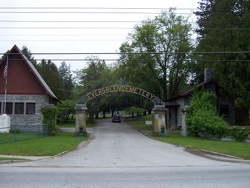 Evergreen Cemetery VT